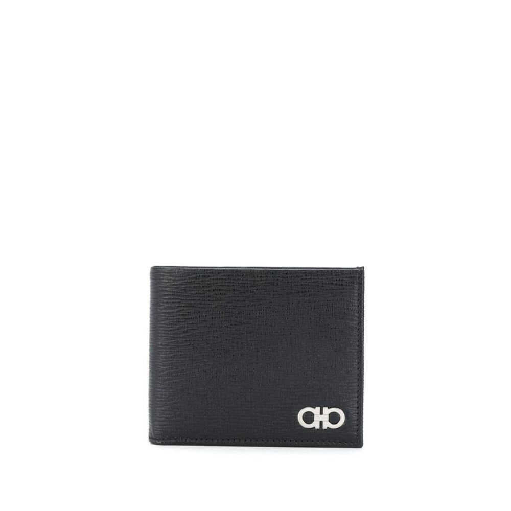 Two-Tone Bi-Fold Leather Wallet Women
